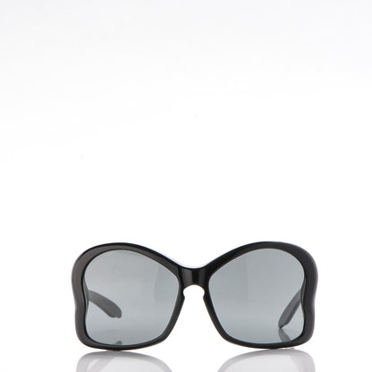 Prada Butterfly Frame Sunglasses SPR 18I Black 2 of 7