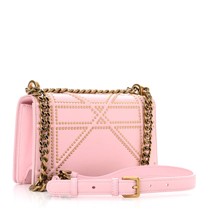 Christian Dior Lambskin Studded Small Diorama Flap Bag Baby Pink 3 of 11