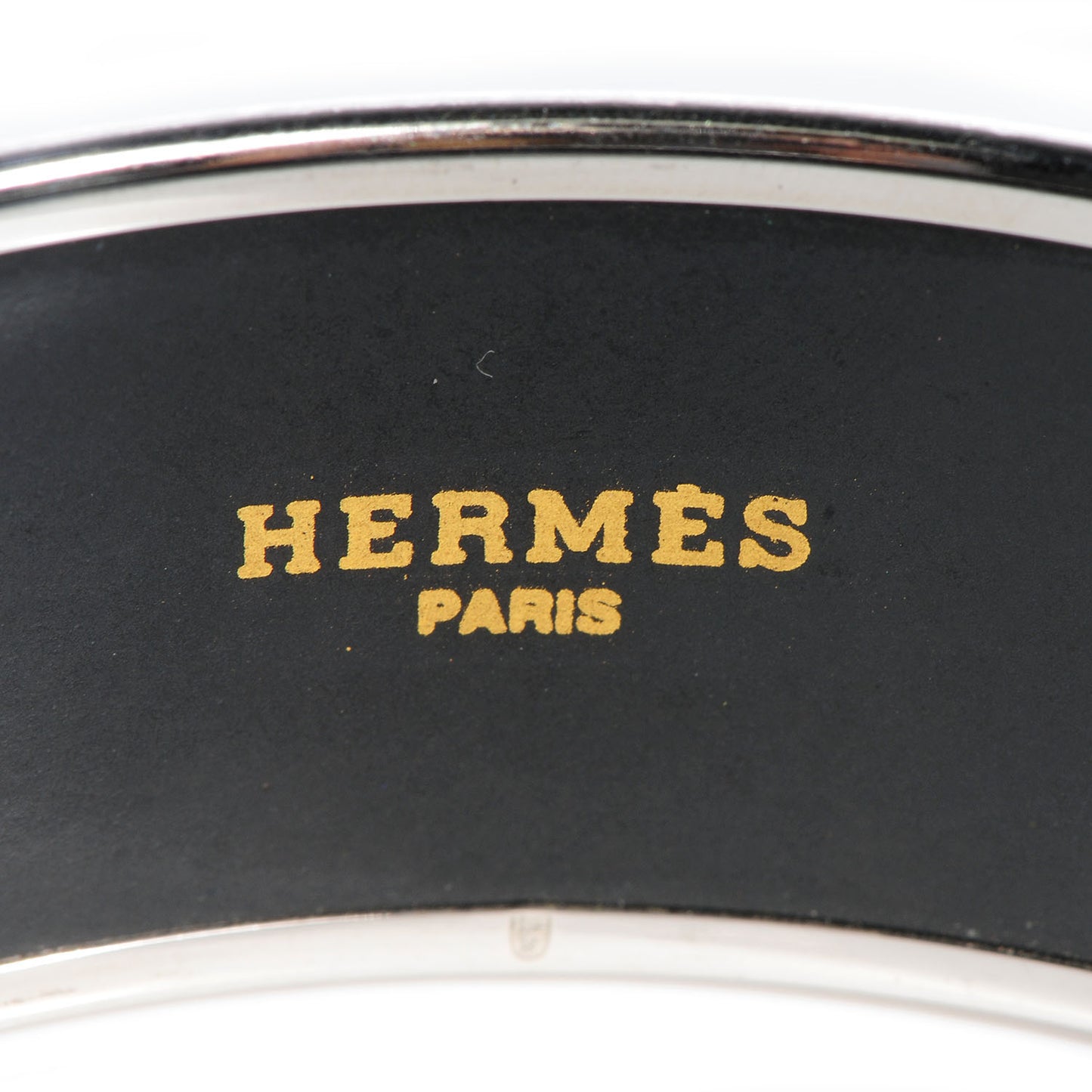 Enamel Printed Carillons D'Hiver Wide Bracelet 70 Purple