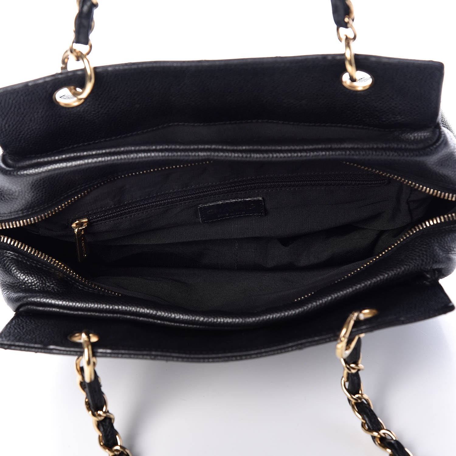 Chanel Caviar Quilted Petit Timeless Tote PTT Black 7 of 14