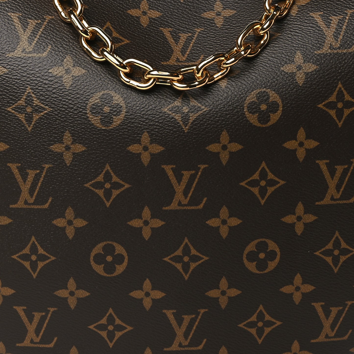 Reverse Monogram Loop Hobo