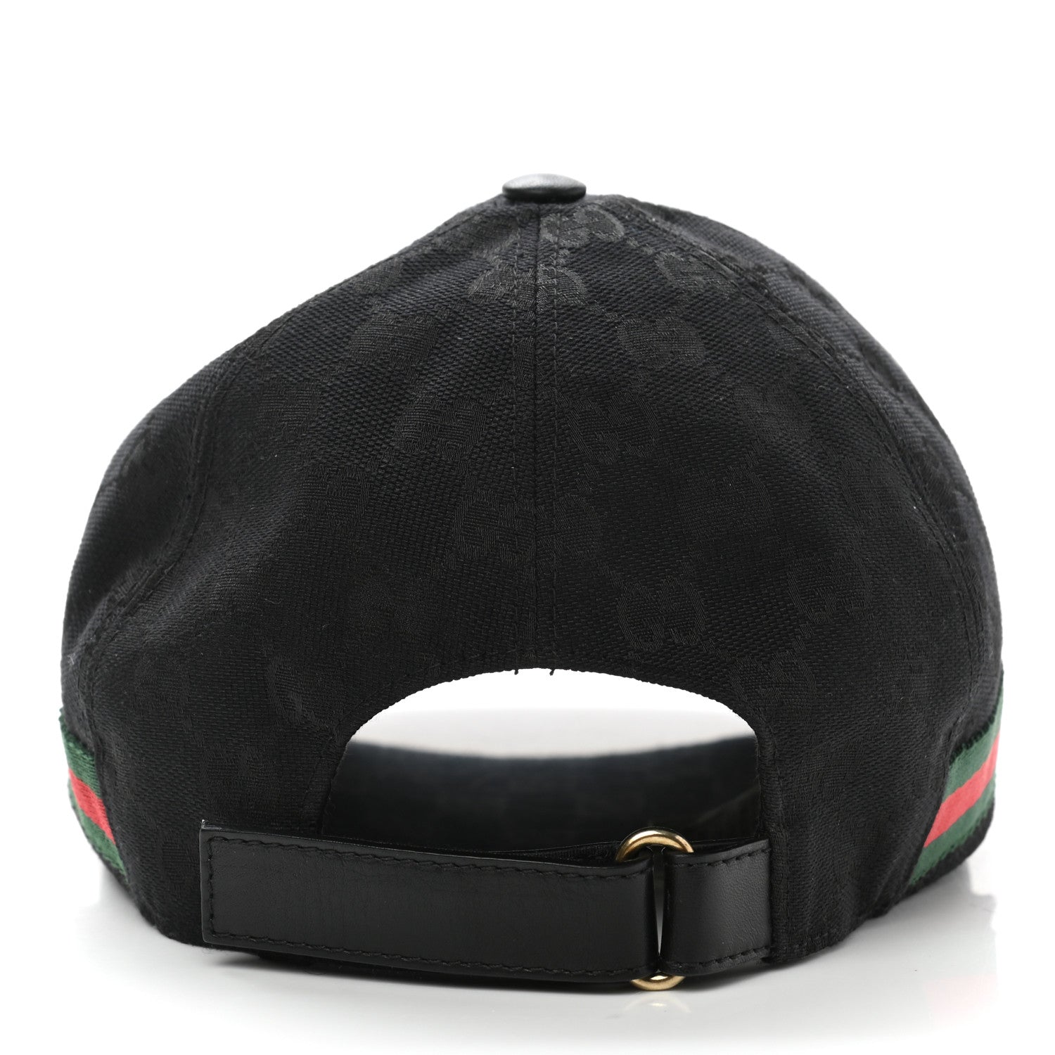 Gucci Monogram Web Baseball Hat L Black 6 of 9