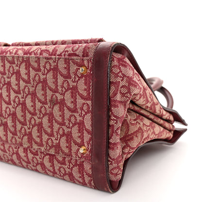 Christian Dior Monogram Pocket Tote Red 10 of 12