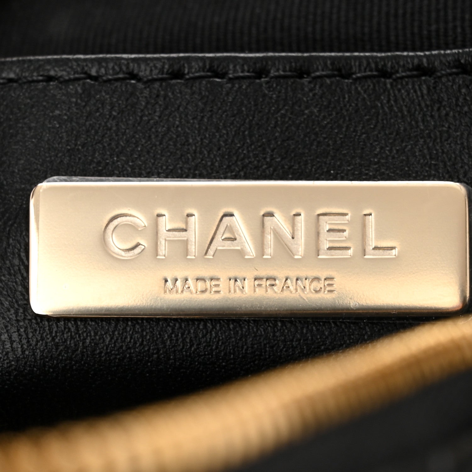 Chanel Lambskin Quilted Walk of Fame Star Bag Black 6 of 11