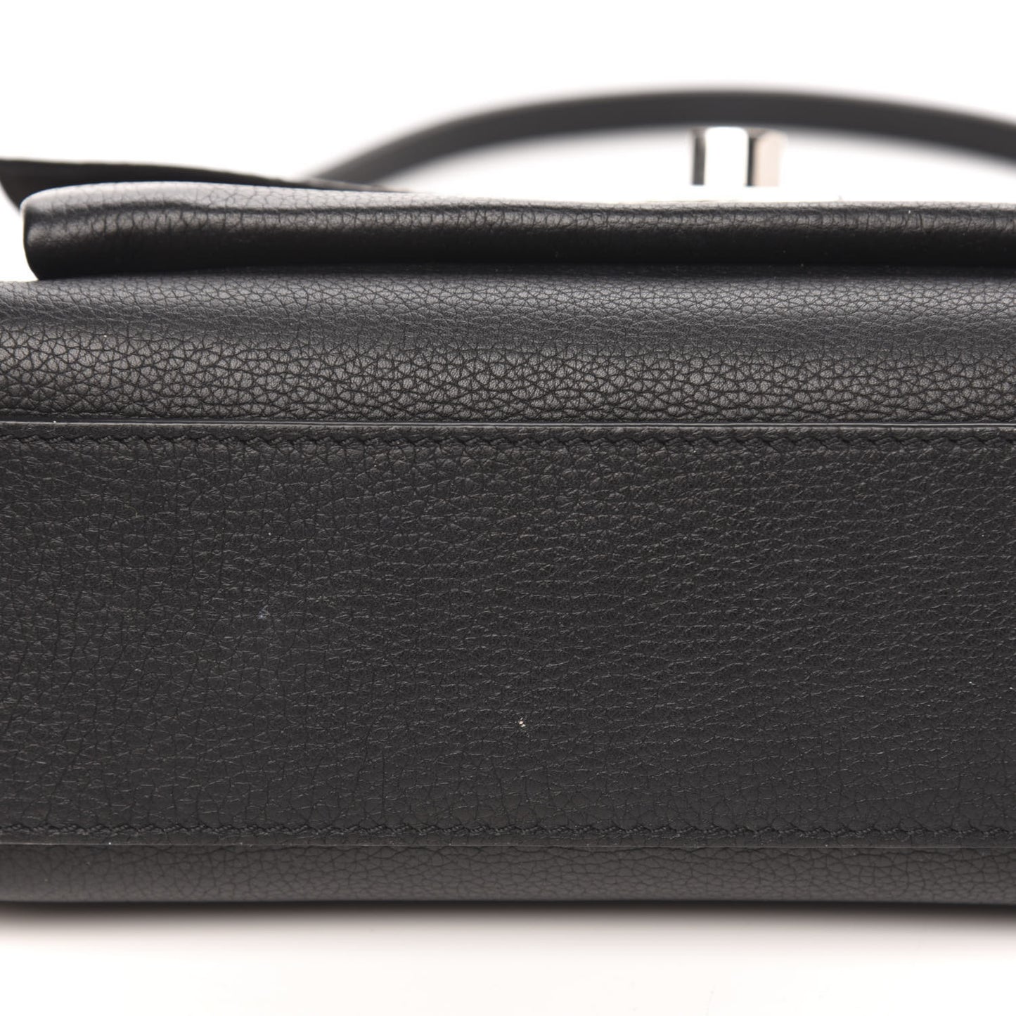 Soft Calfskin My Lockme Chain Bag BB Black