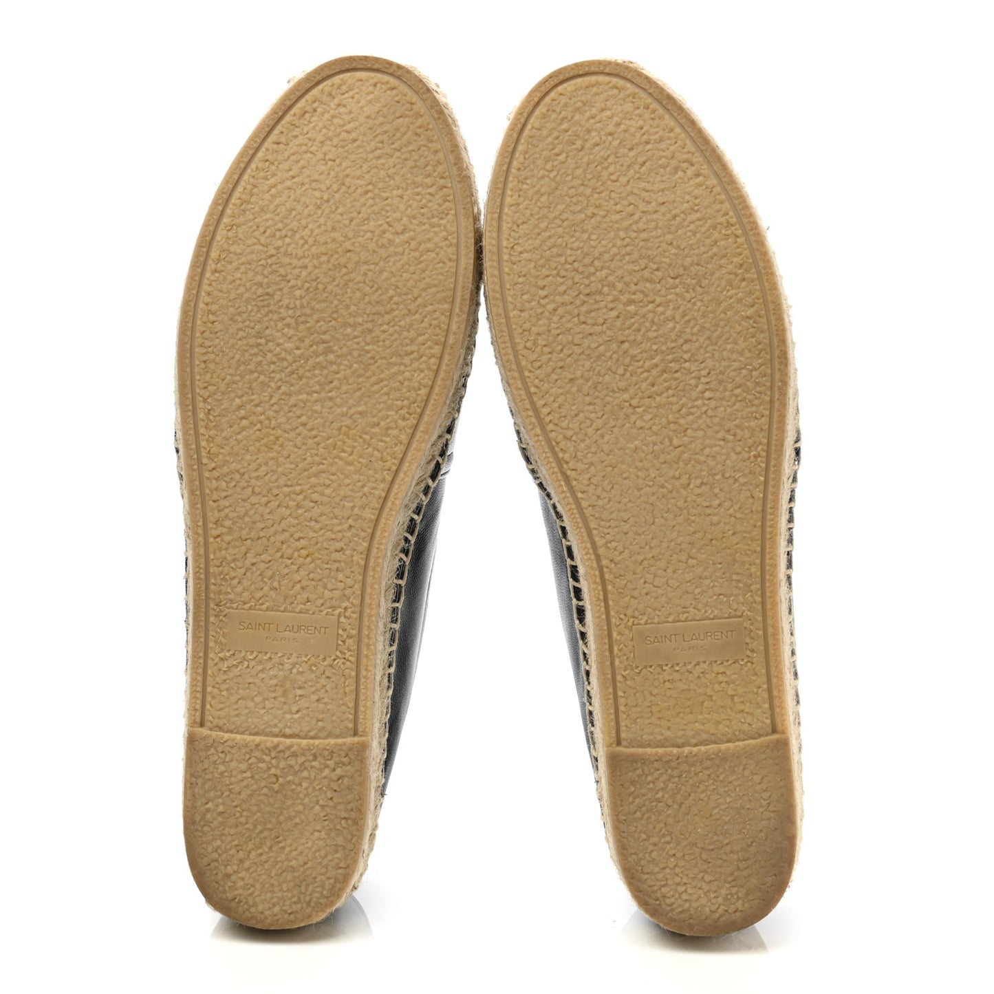 Lambskin Monogram Espadrilles 38.5 Black