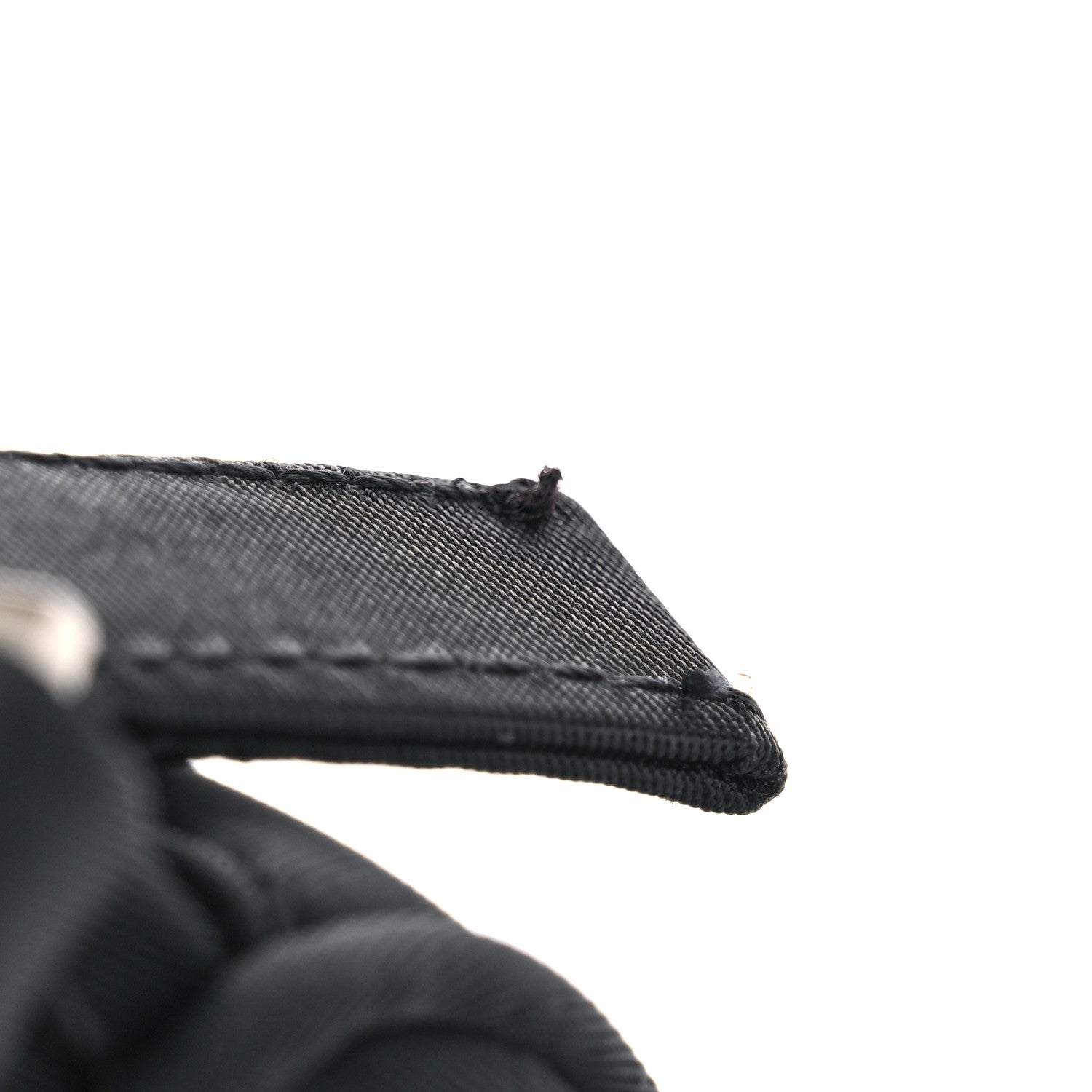 Prada Tessuto Nylon Pochette Bag Black 10 of 11