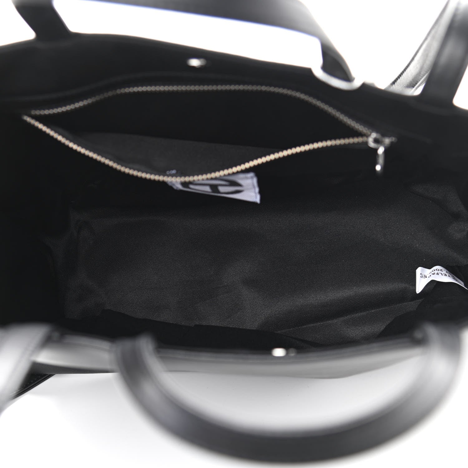 Telfar Vegan Leather Medium Shopping Bag Black 5 of 11