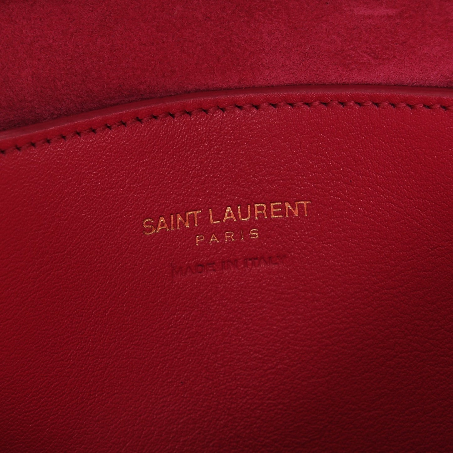 Calfskin Monogram Baby Cabas Bubblegum