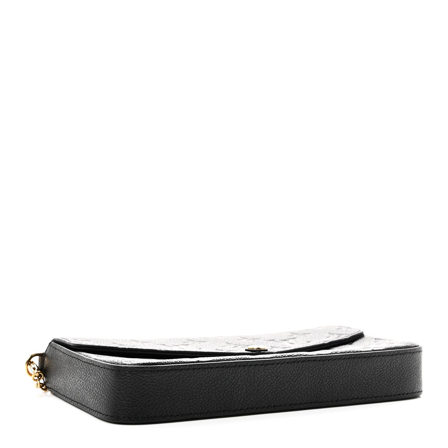 Louis Vuitton Empreinte Pochette Felicie Chain Wallet Black 5 of 11
