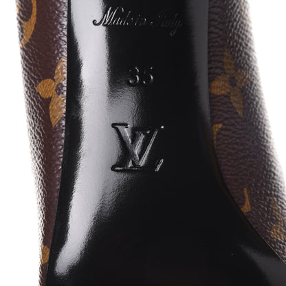 Louis Vuitton Monogram Madeleine Pumps 35 8 of 11