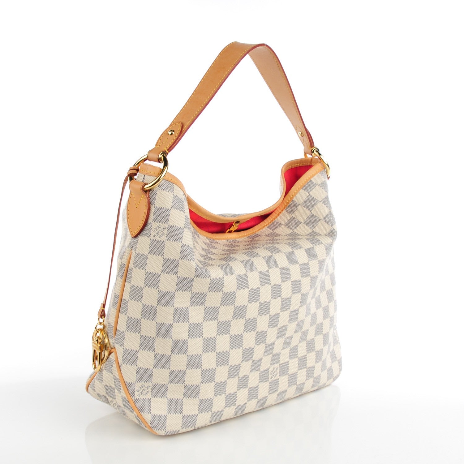 Louis Vuitton Damier Azur Delightful PM Pink 3 of 8