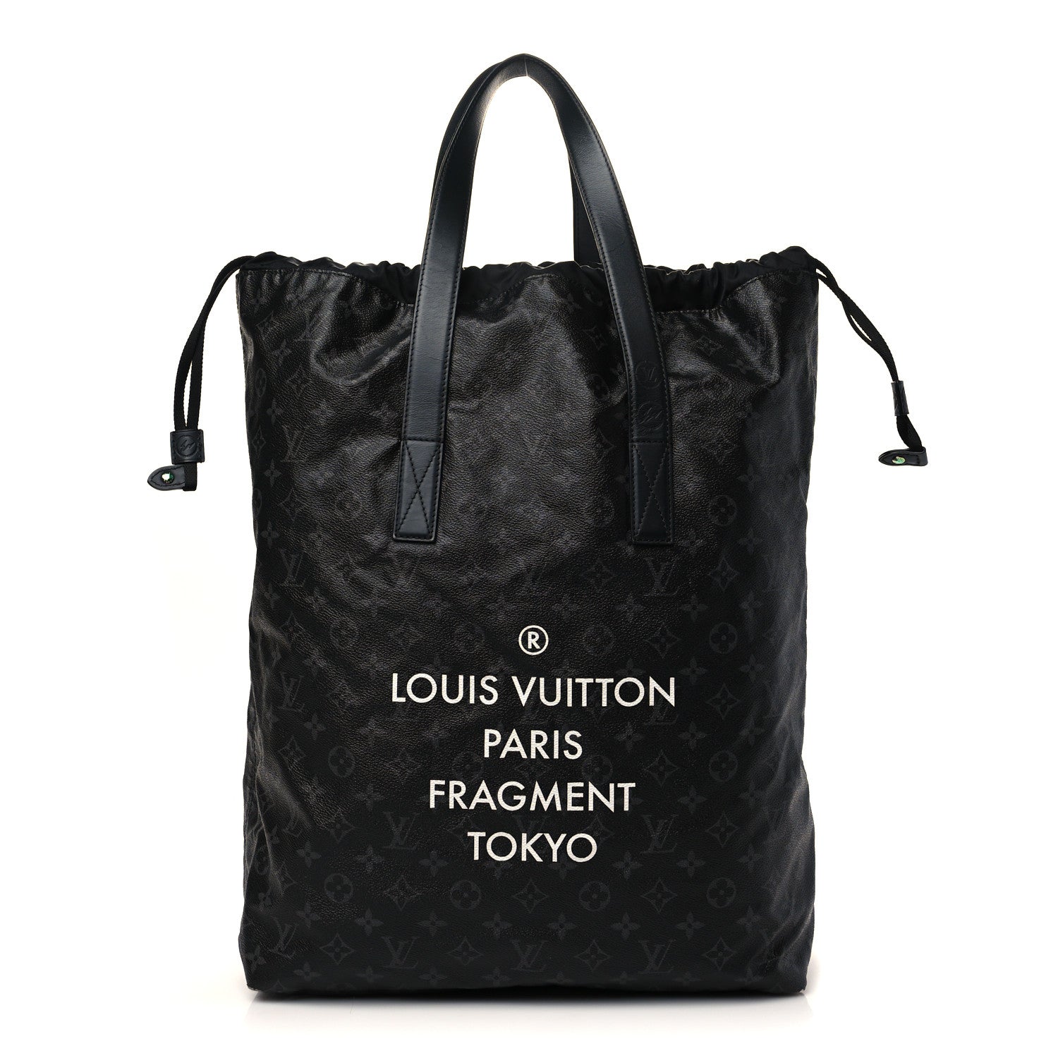 Louis Vuitton Monogram Eclipse Fragment Cabas Light 3 of 9