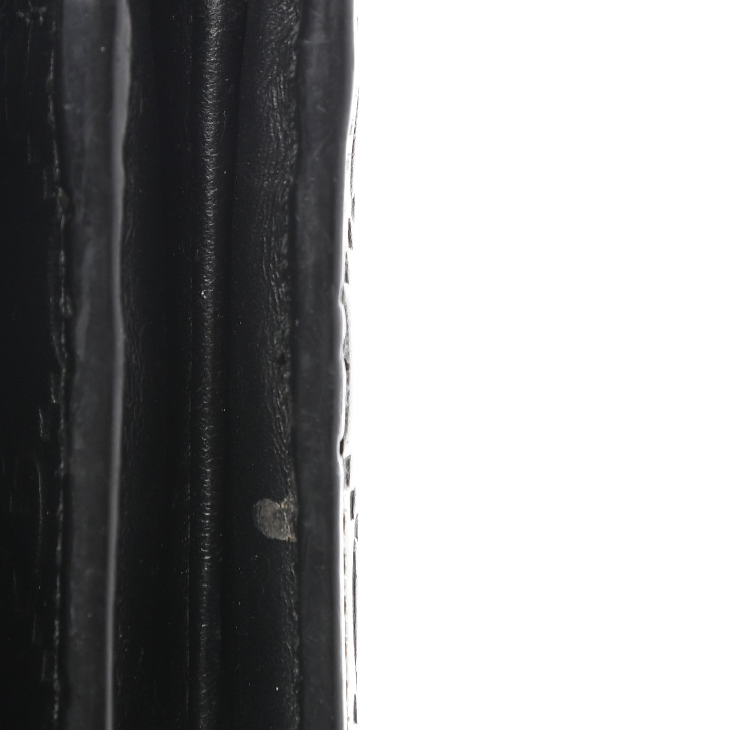Guccissima Continental Flap Wallet Black