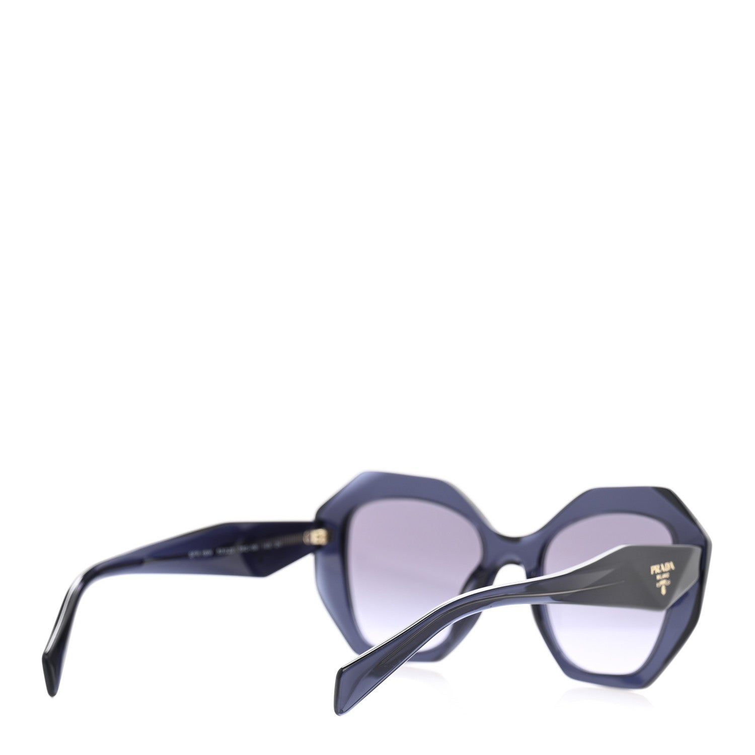 Prada Sunglasses SPR 16W Blue 4 of 8