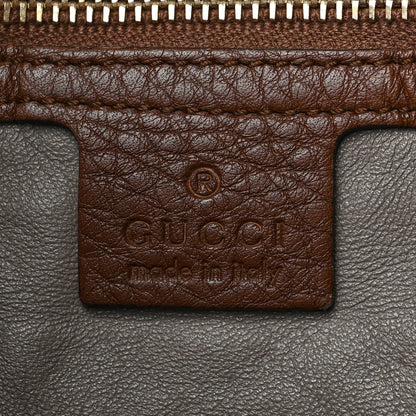 Gucci Pebbled Calfskin Lady Tassel Hobo Brown 6 of 10