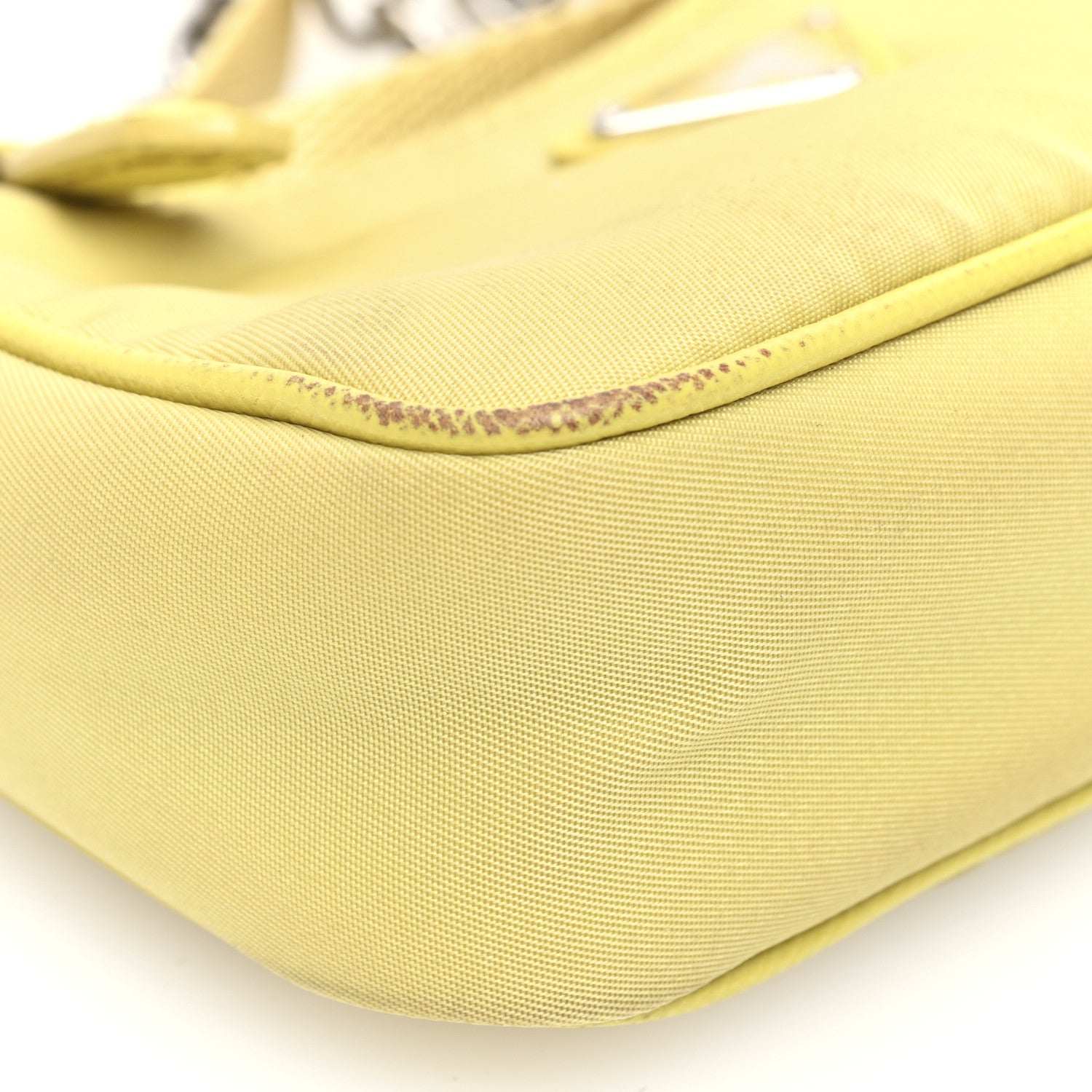 Prada Tessuto Nylon Saffiano Mini Re-Edition 2000 Shoulder Bag Ananas 8 of 11