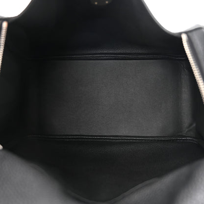 Hermes Taurillon Clemence Lindy 30 Black 5 of 10