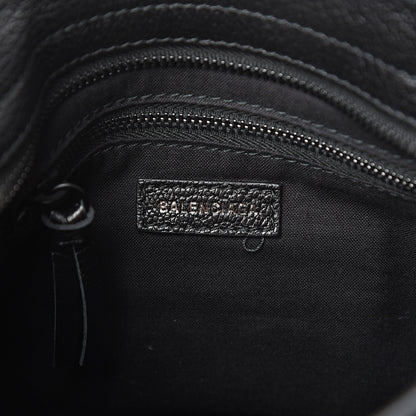 Balenciaga Shiny Goatskin Matte Black Metallic Edge Hardware Mini City Black 5 of 10