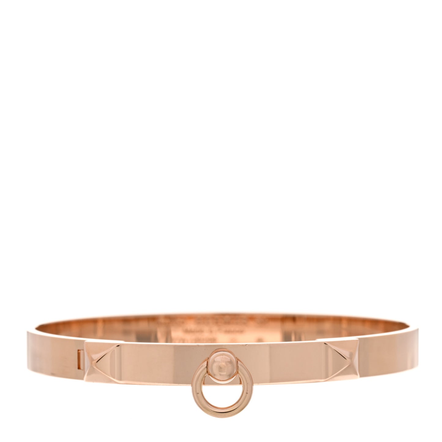 18K Rose Gold PM Collier De Chien Bracelet SH