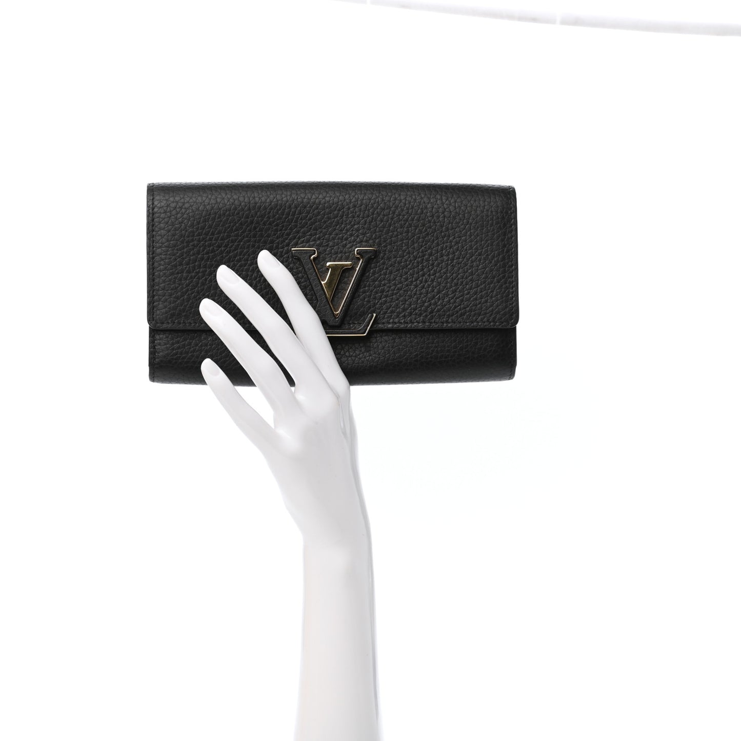 Taurillon Capucines Wallet Black