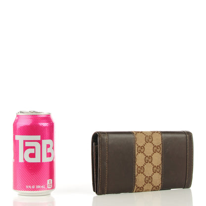Gucci Monogram Wallet Brown 2 of 8