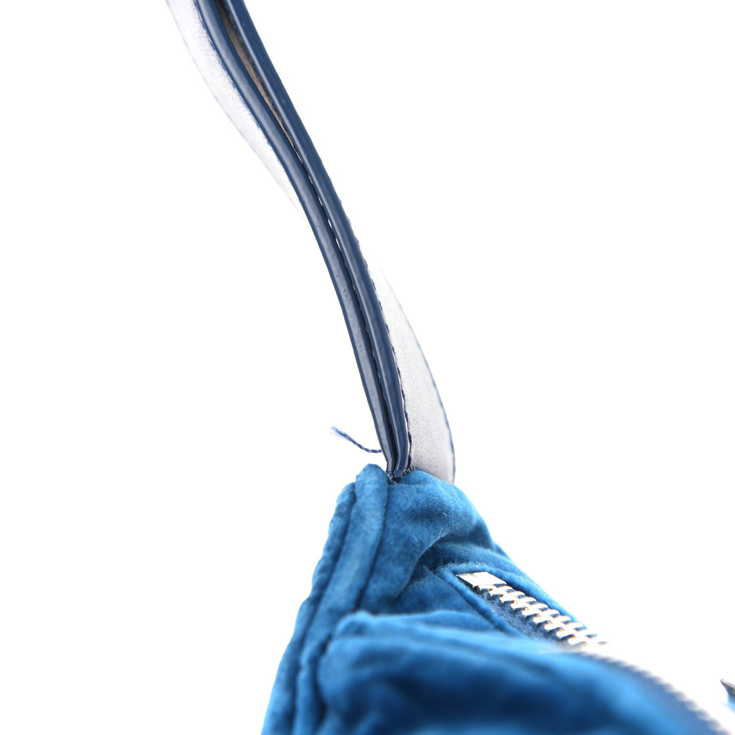 Alexander Wang Velvet Attica Belt Bag Blue 8 of 10