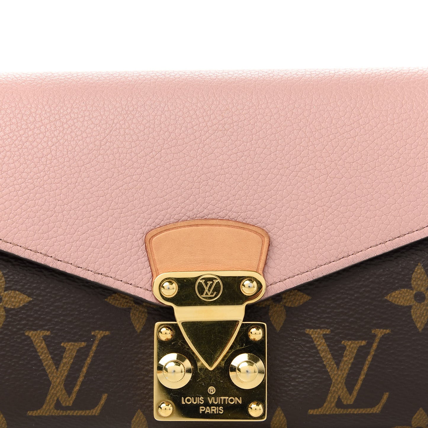 Monogram Pallas Wallet Rose Ballerine