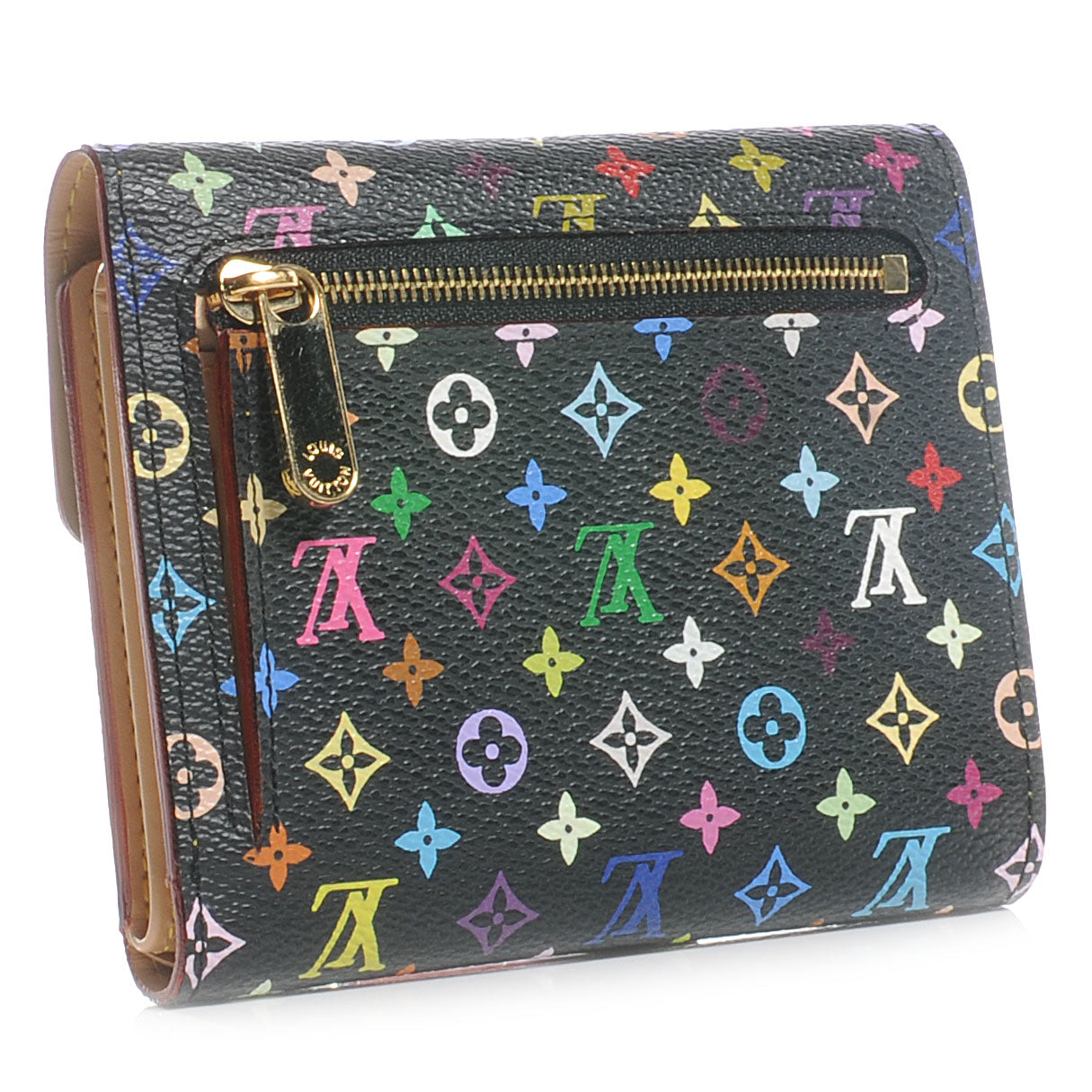 Monogram Multicolor Koala Wallet Black