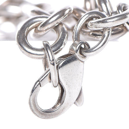 Tiffany Sterling Silver Heart Tag Charm Bracelet 5 of 6