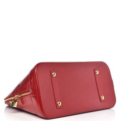 Louis Vuitton Vernis Alma GM Pomme D'Amour 4 of 12
