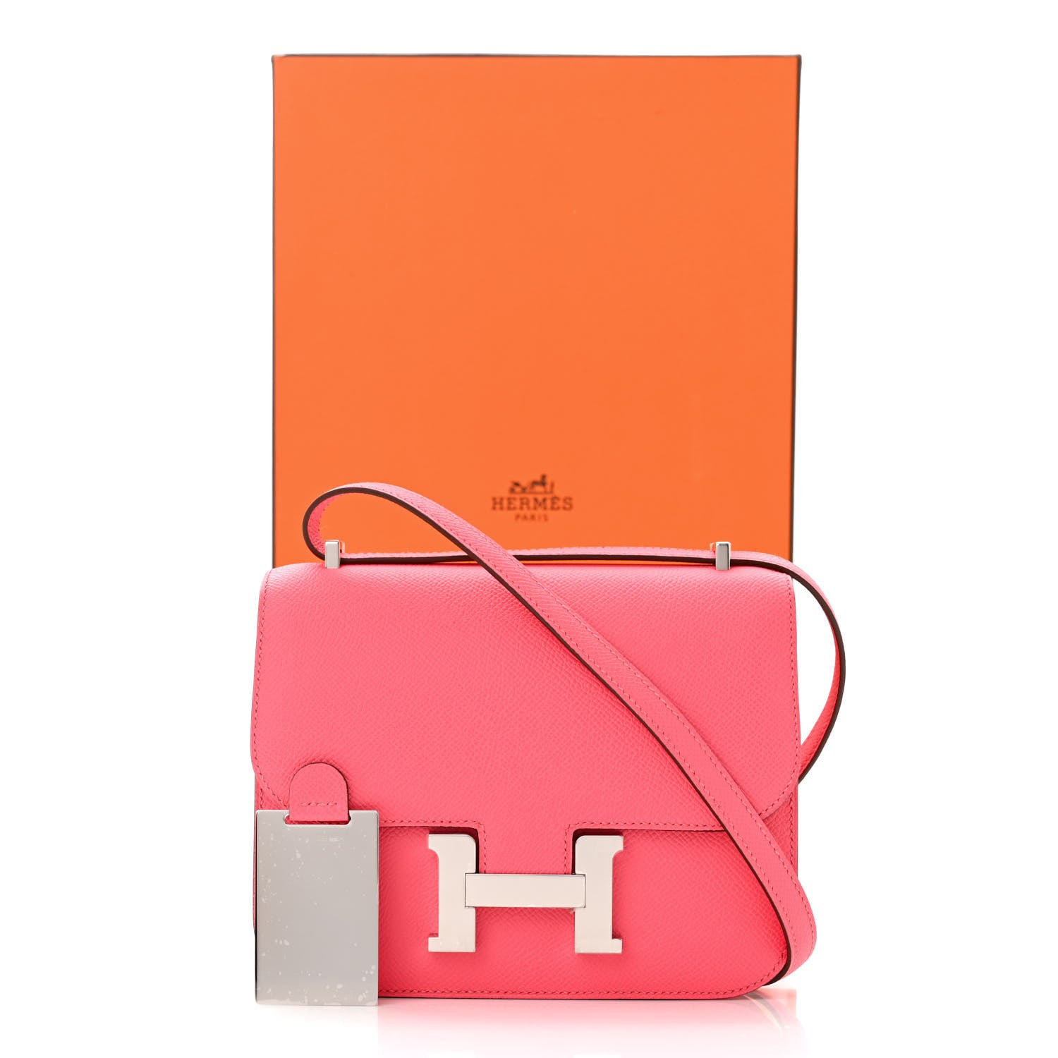 Hermes Epsom Constance 18 Rose Azalee 13 of 13