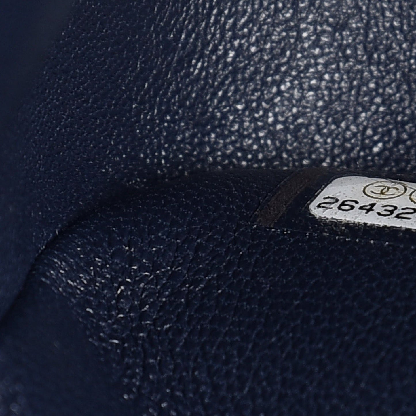 Orylag Lambskin Mini Rectangular Flap Blue