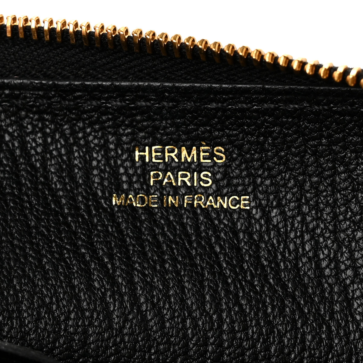 Hermes Evergrain Chaine d'Ancre Zipengo Pochette To Go Black 6 of 10