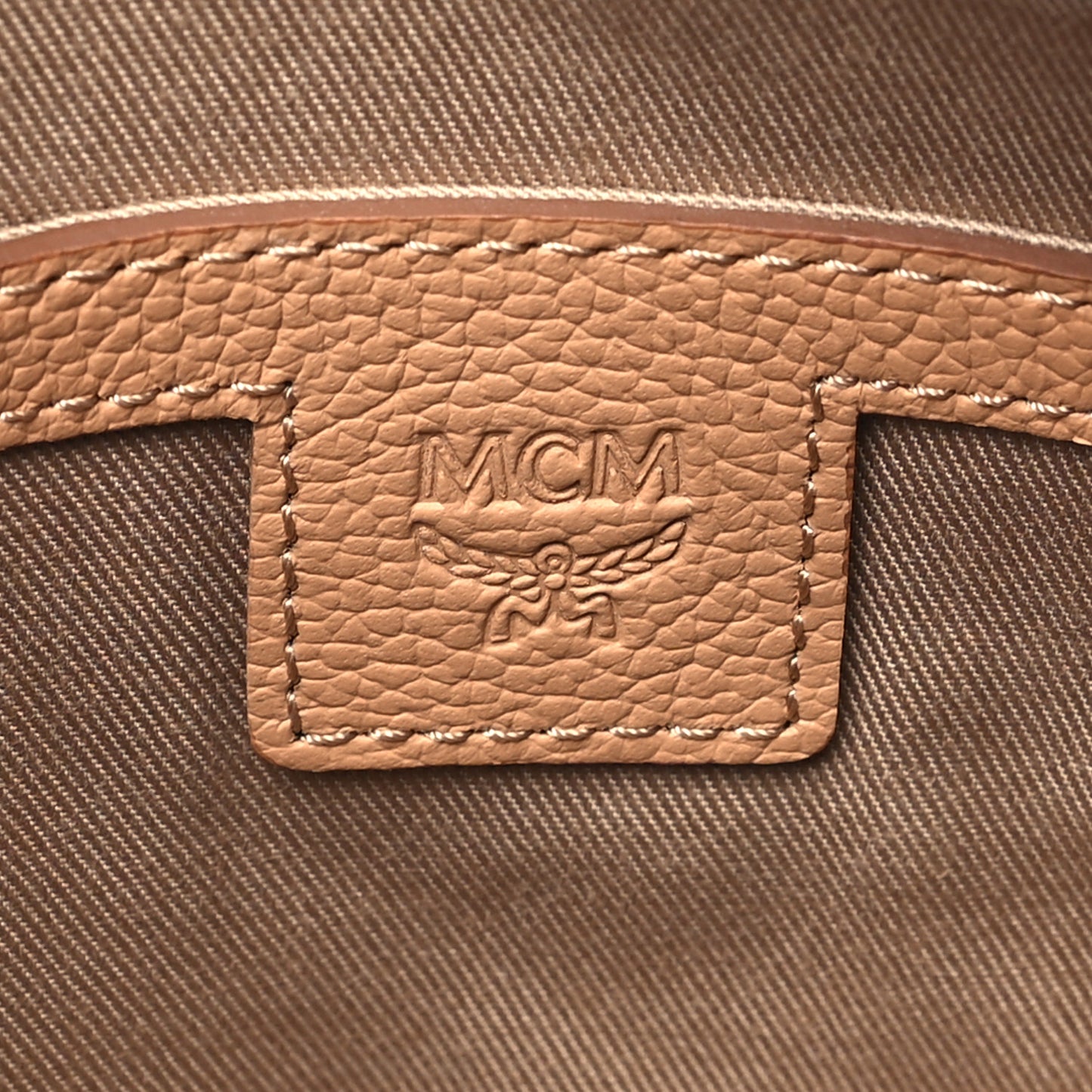 Calfskin Chanswell Studded Camera Bag Beige
