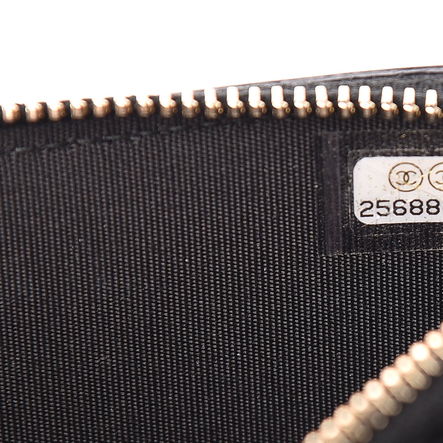 Chanel Caviar Quilted CC Filigree Clutch With Chain Black 12 of 14