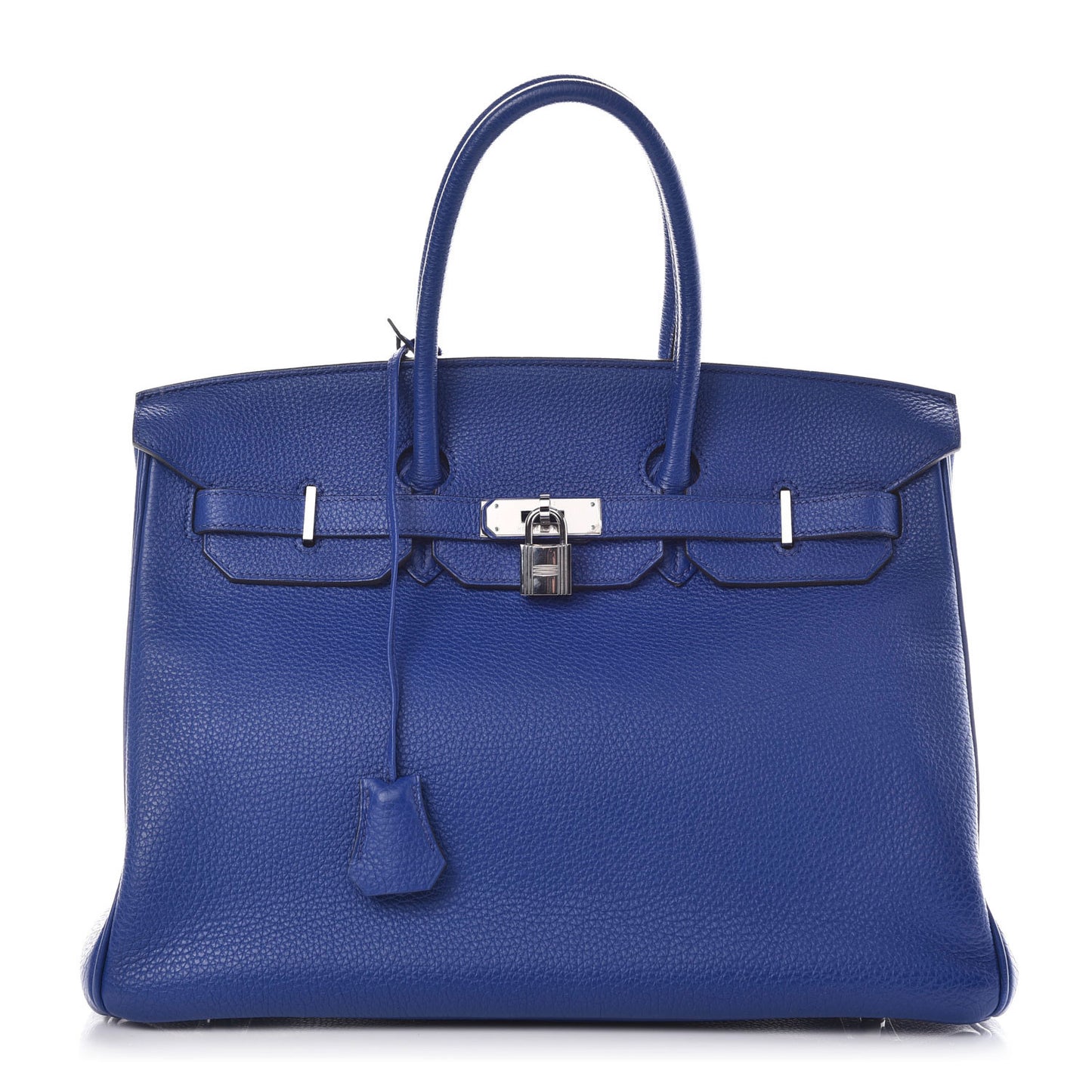Togo Birkin 35 Bleu Electrique