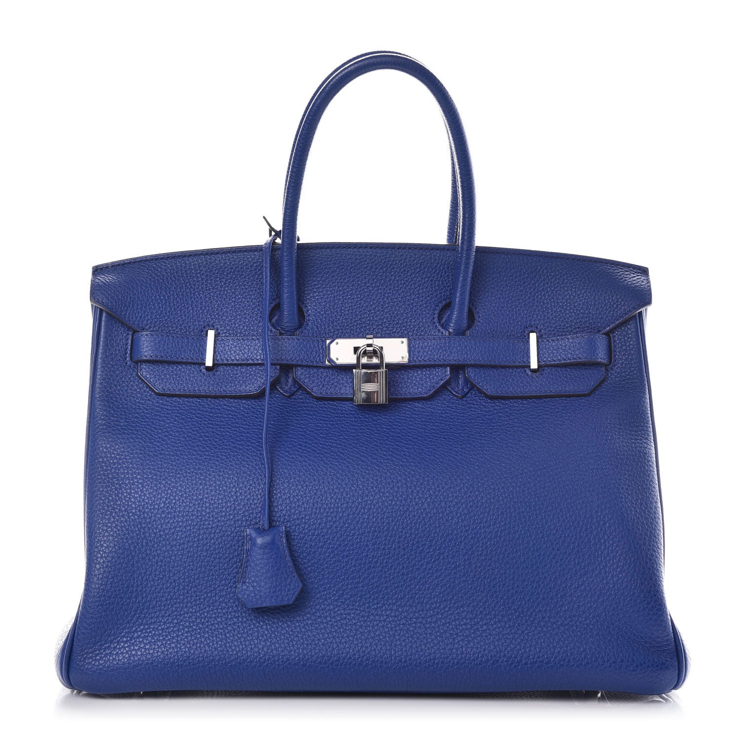 Hermes Togo Birkin 35 Bleu Electrique 1 of 9