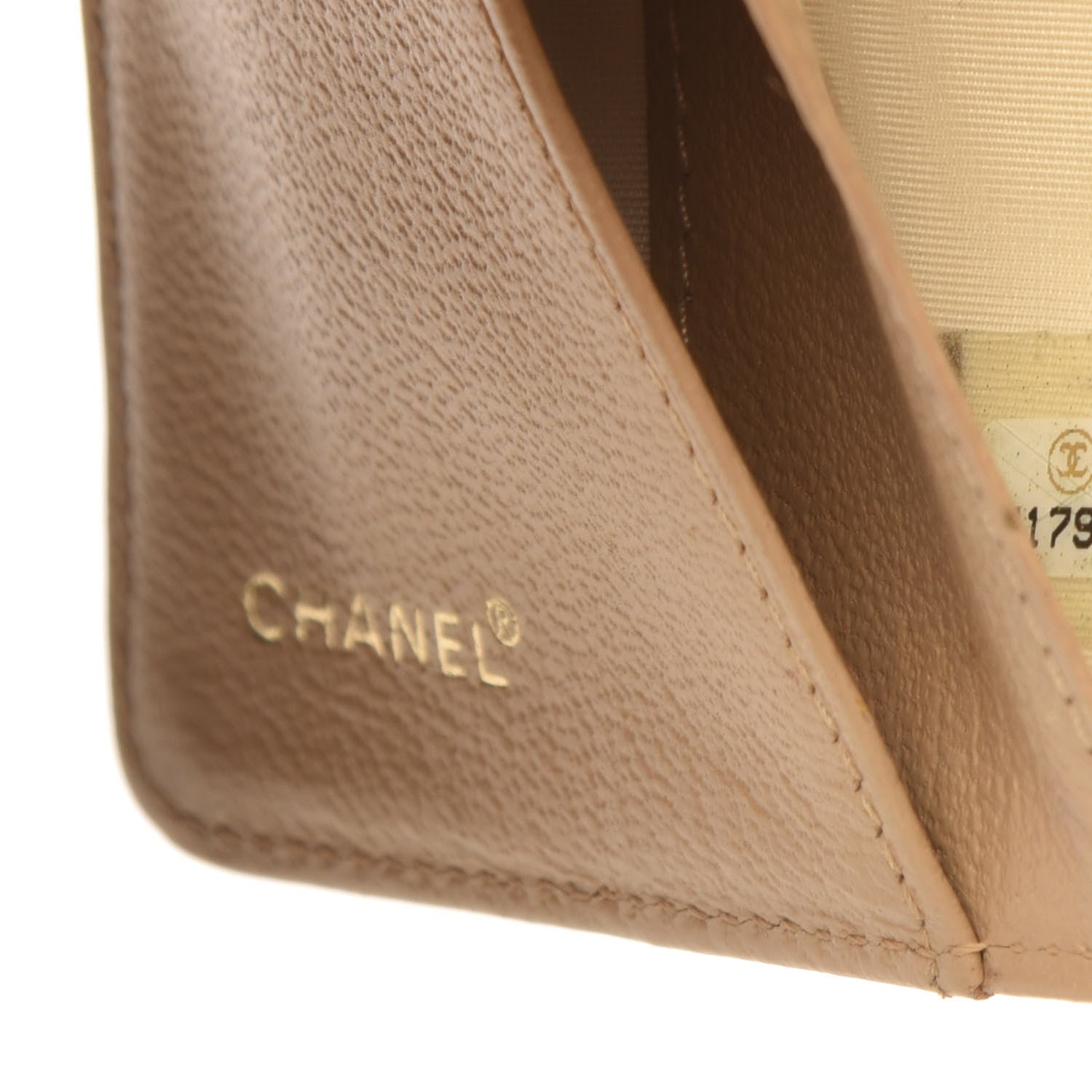 Chanel Goatskin Small Ring Agenda Planner Beige 8 of 9