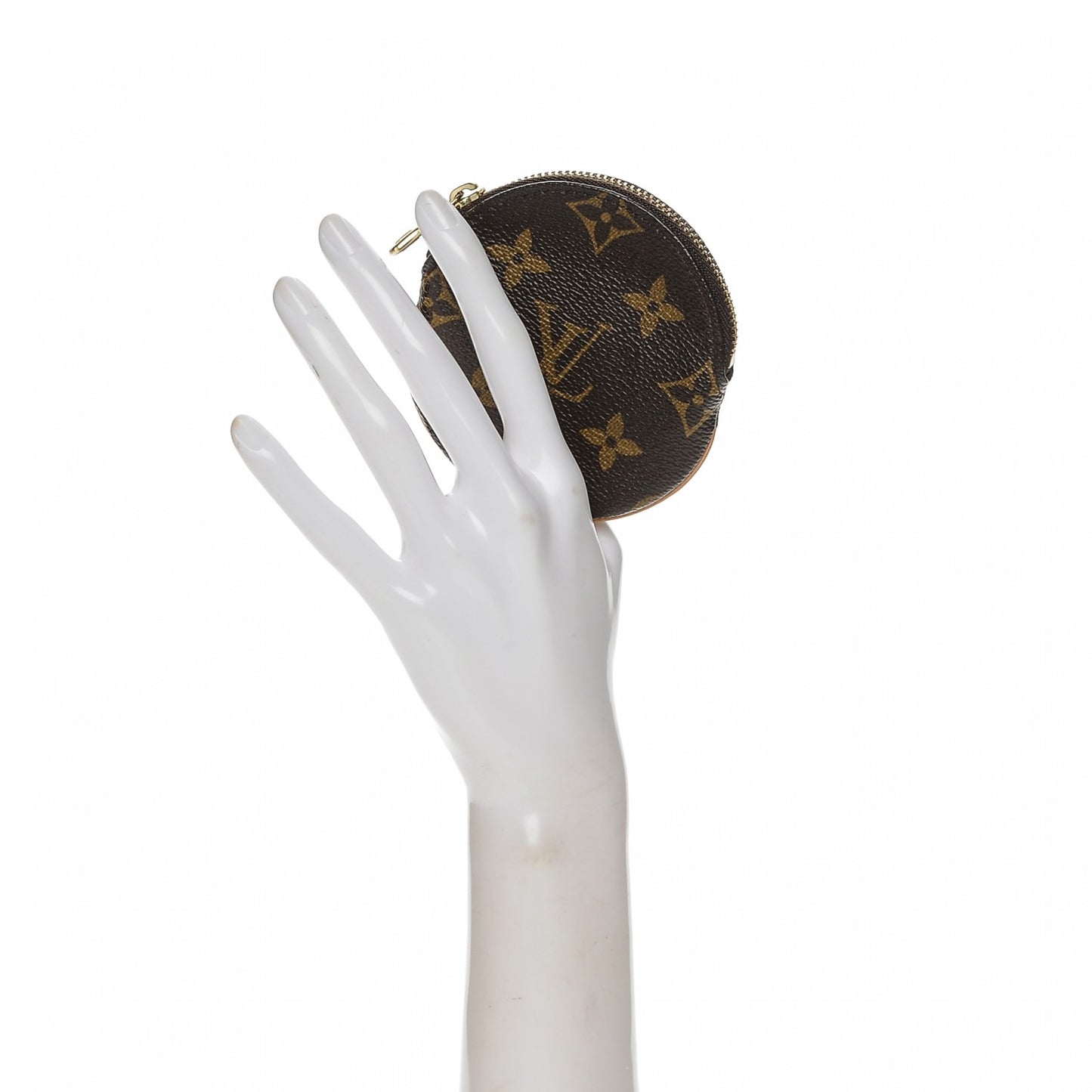 Monogram Round Coin Purse