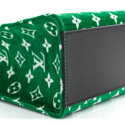 Louis Vuitton Jacquard Velvet Monogram Onthego PM Green 8 of 9