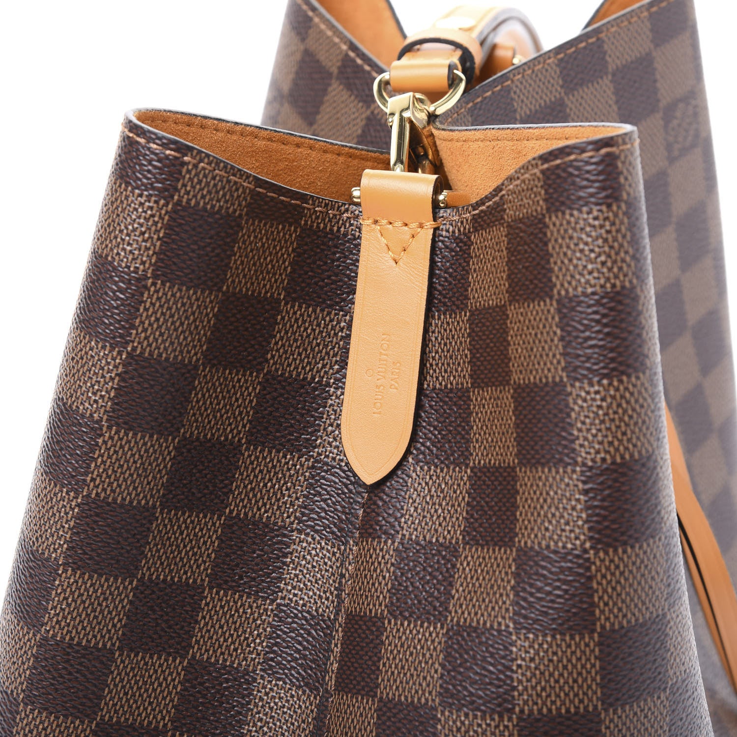 Louis Vuitton Damier Ebene Neonoe MM Safran 11 of 11