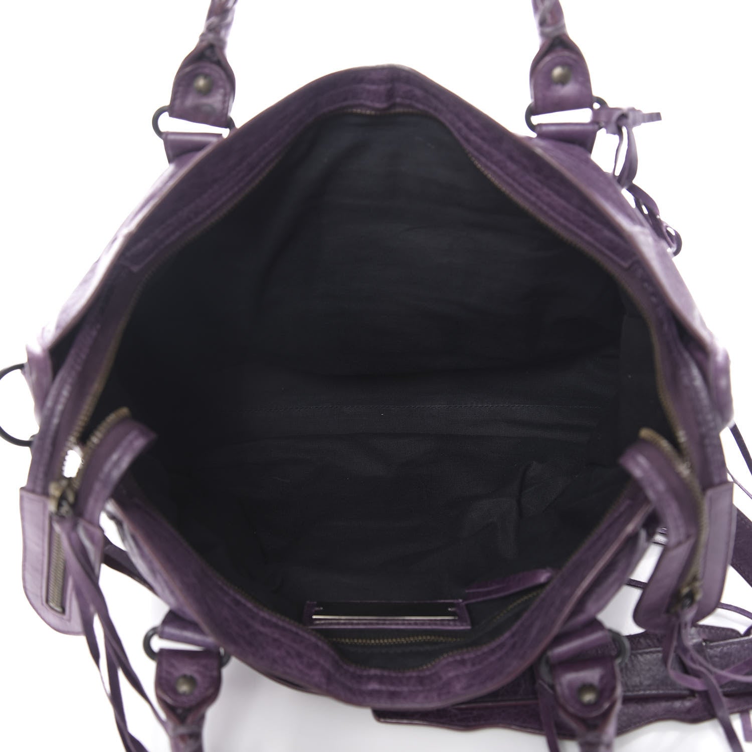 Balenciaga Agneau Classic Hardware City Raisin 6 of 11