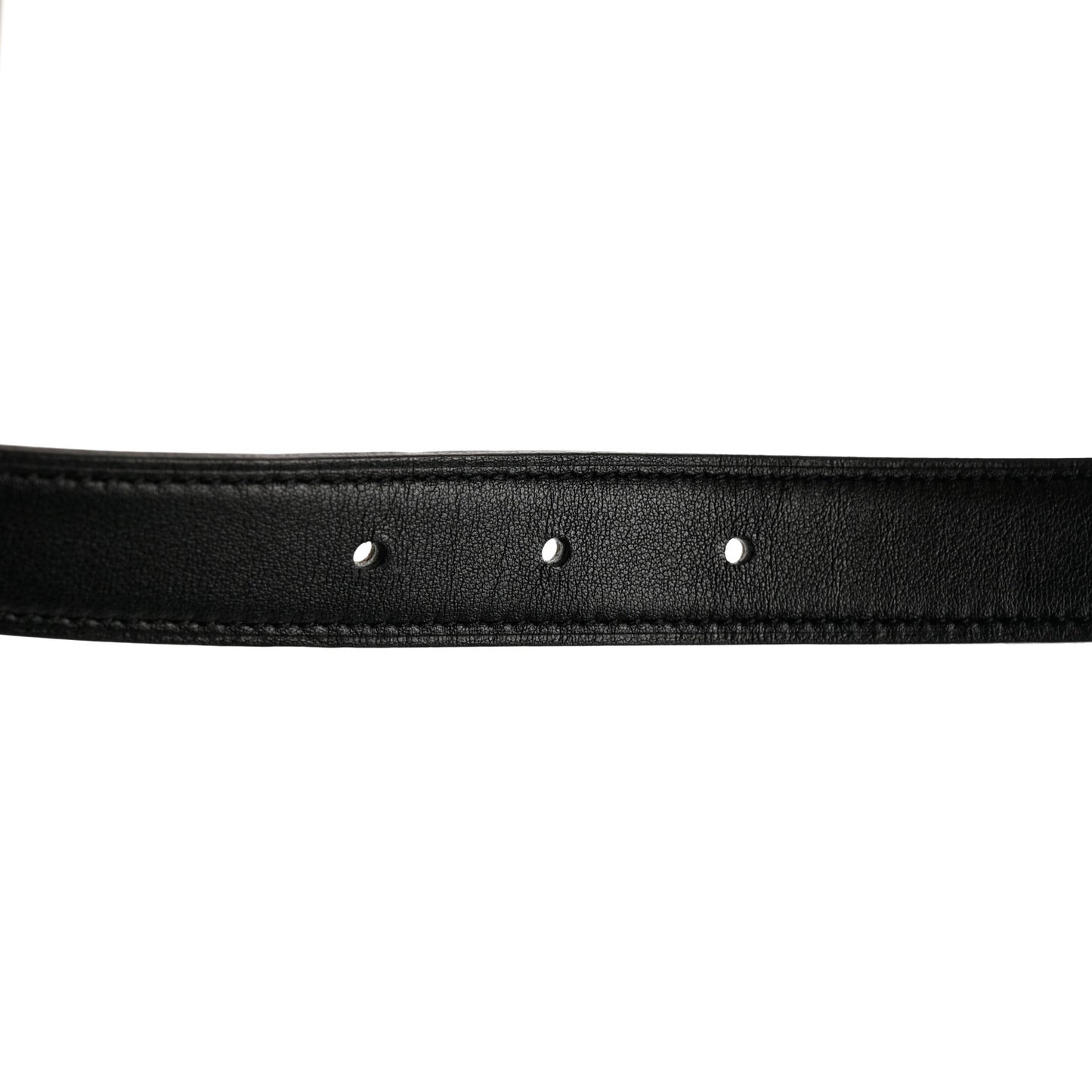 Swift Epsom 24mm Mini Constance H Belt 85/34 Black Etoupe