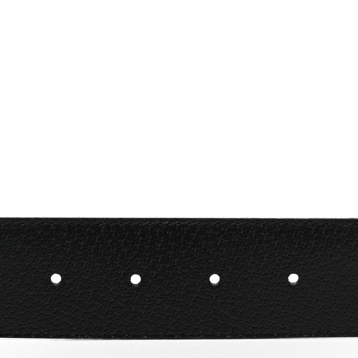 Gucci Textured Calfskin Double G 40mm Belt 95 38 Black 4 of 6