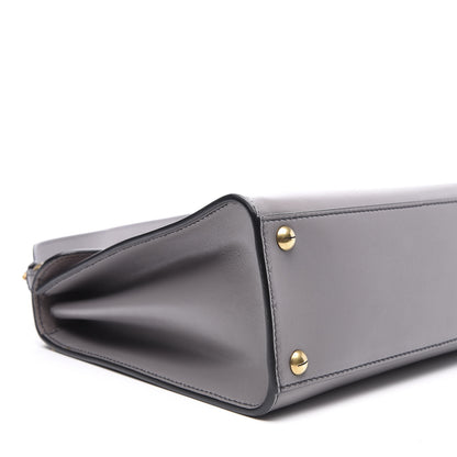 Christian Dior Calfskin Dioraddict Top Handle Iron Grey 8 of 10