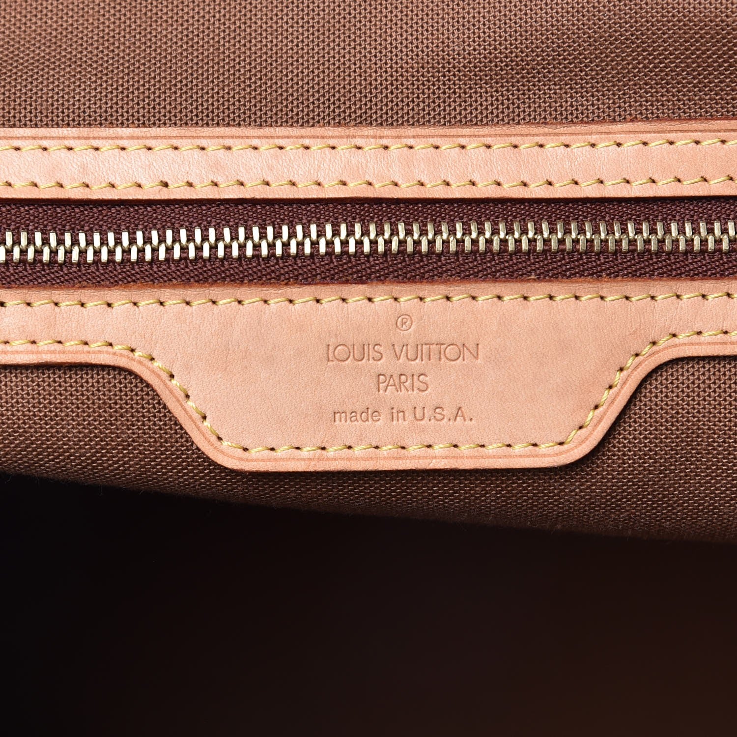 Louis Vuitton Monogram Cabas Mezzo 7 of 12