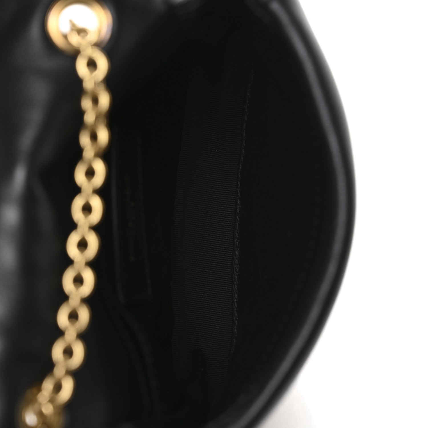 Saint Laurent Lambskin Patchwork Monogram Nano Jamie 4.3 Black 5 of 10