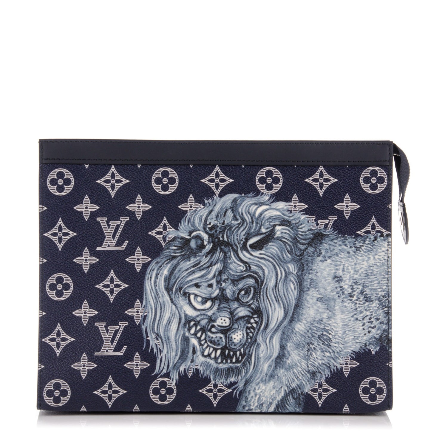 Savane Monogram Lion Chapman Pochette Voyage MM Ink