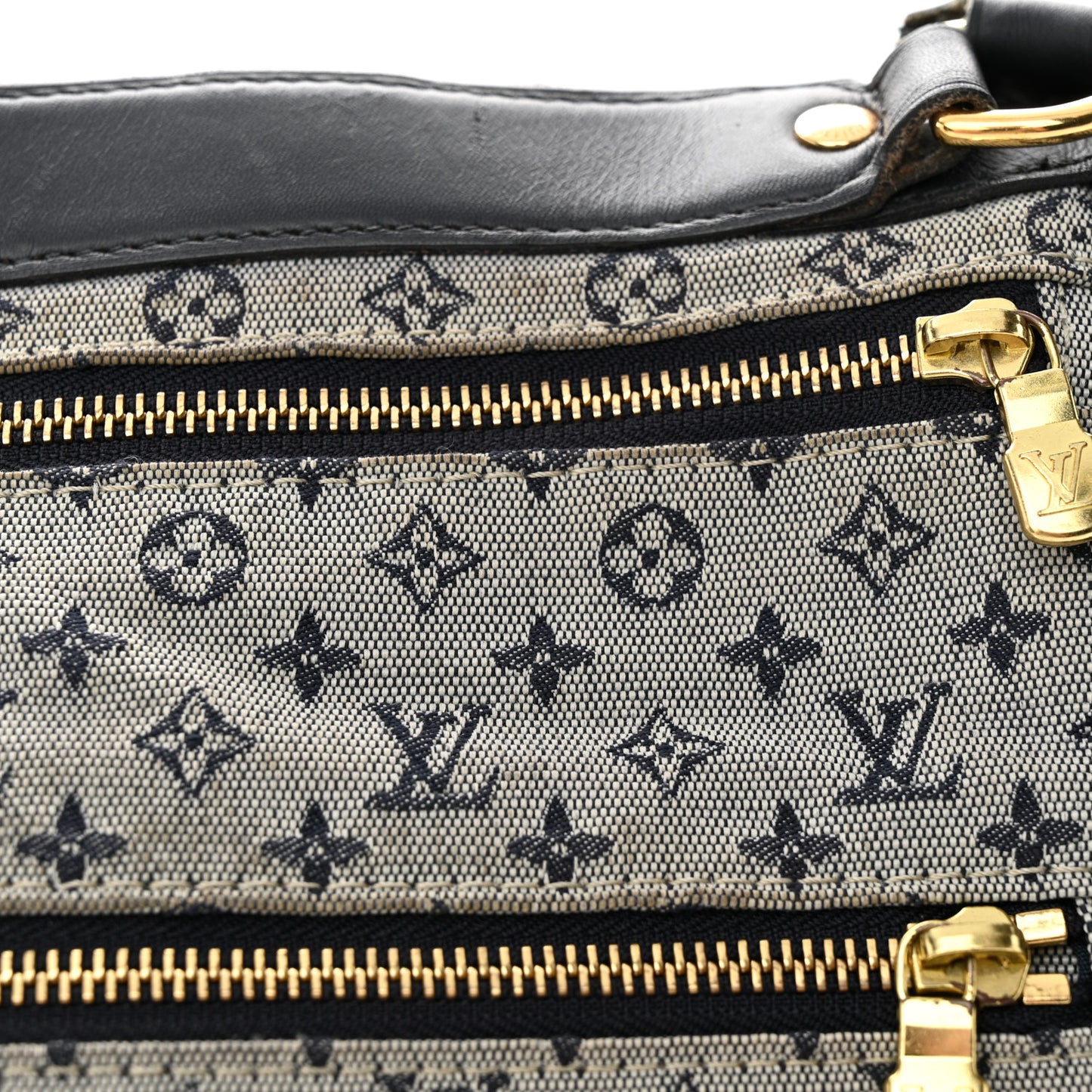 LOUIS VUITTON Mini Lin Sac a Langer Diaper Bag Blue